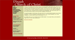 Desktop Screenshot of pisgahchurchofchrist.com
